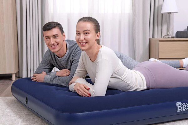 BESTWAY baršunasti madrac FULL 191 × 137 × 22 cm