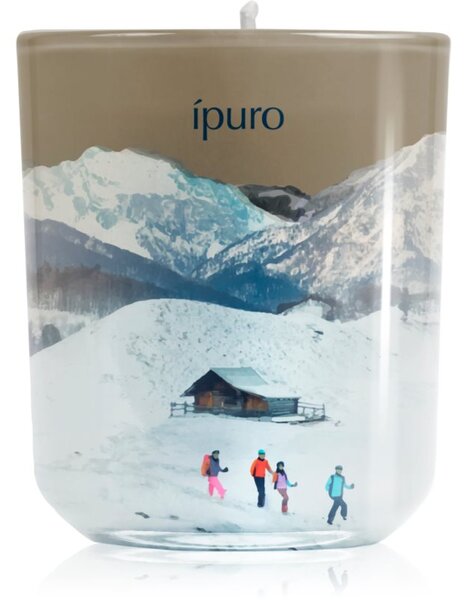 Ípuro Mountain Spirit Cortina Lights mirisna svijeća s poklopcem 270 g