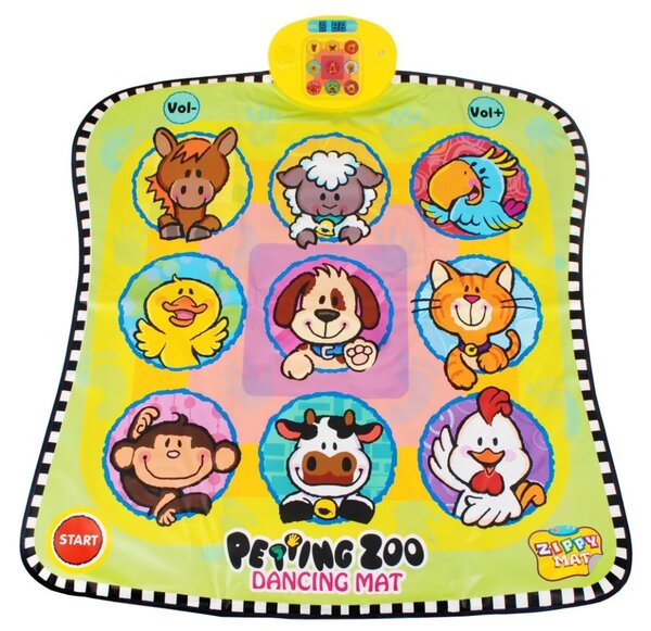 Podloga za igru ravnoteže Životinje 3+ 93 × 89 cm