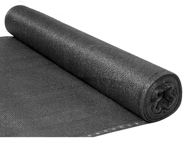 Mreža za sjenu maskirna siva 1,5×10 m 140 g/m²
