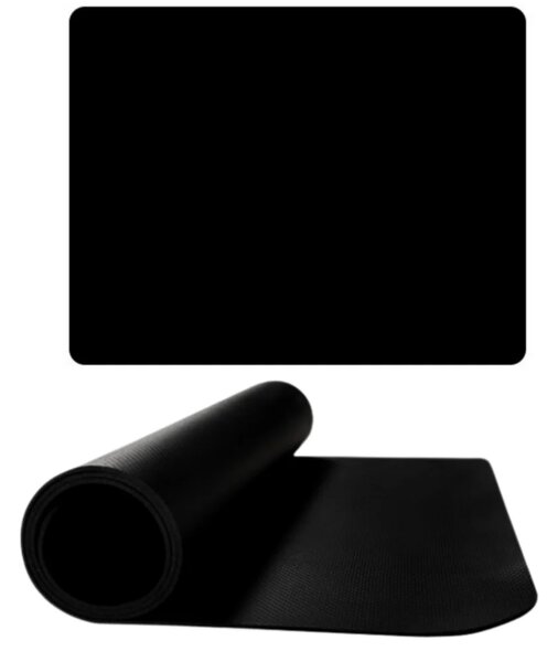Podloga za miš i tipkovnicu 100 × 50 cm crna