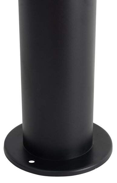Moderna vanjska lampa crna 80 cm IP44 uključujući LED - Roxy