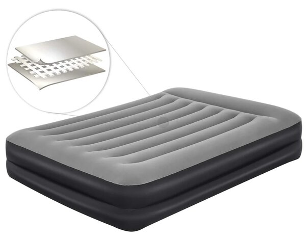 Madrac na napuhavanje 203 × 152 × 46 cm s električnom pumpom Bestway 67403