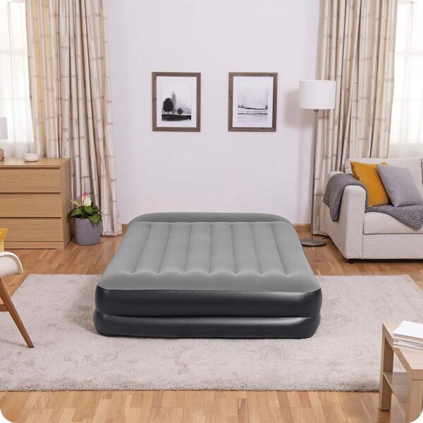 Madrac na napuhavanje 203 × 152 × 46 cm s električnom pumpom Bestway 67403