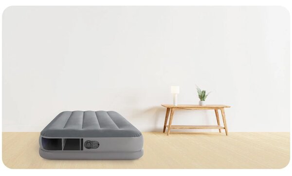 Madrac na napuhavanje 191 × 99 × 30 cm s ugrađenom električnom pumpom Intex 64112