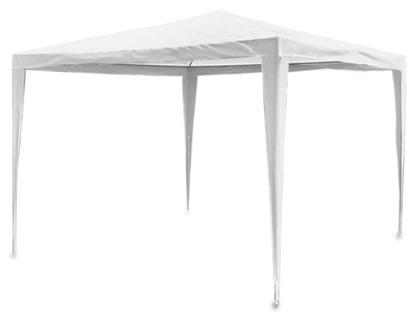 Vrtni paviljon Plonos 3 × 3 m bijeli 4936