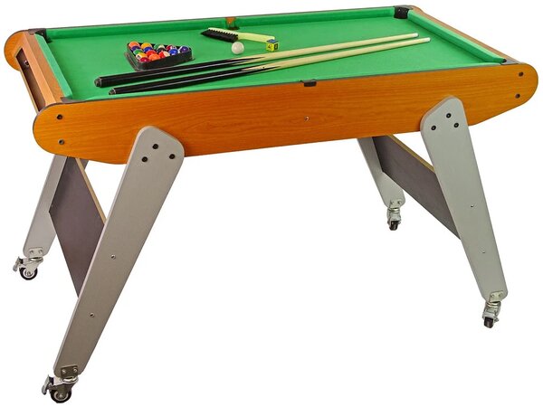 Mobilni stol za igru ​​8 u 1 za stolni nogomet, bilijar, kuglanje, hokej, stolni tenis, curling