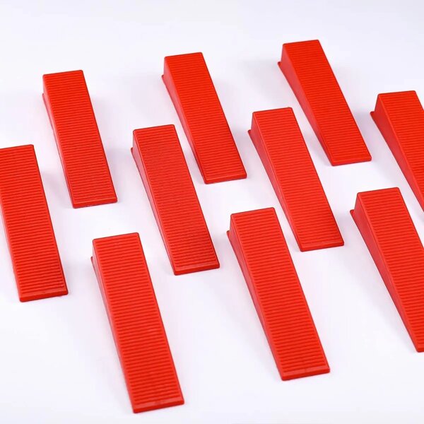 Set od 100 klinova za niveliranje pločica, 3–16 mm