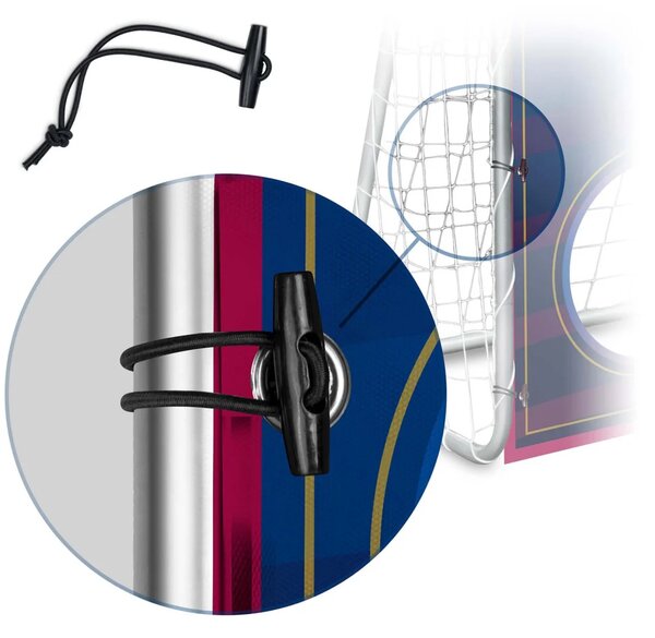 Podloga za preciznost golova Neo-Sport, 215 × 150 cm, plava, var. 1475