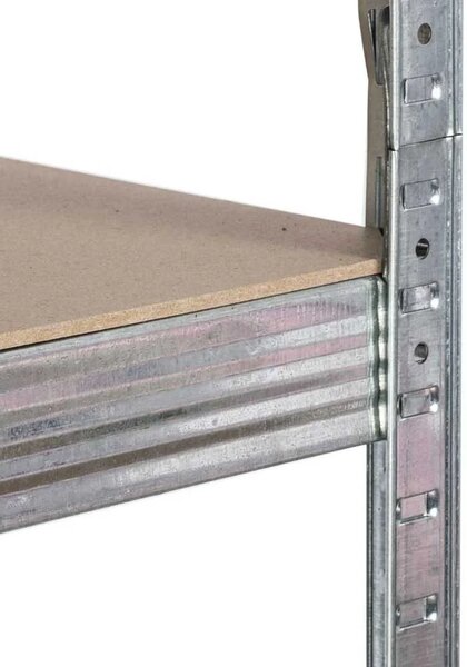 Kutna samostojeća polica Humberg HR-817, 180 × 90 × 40 cm