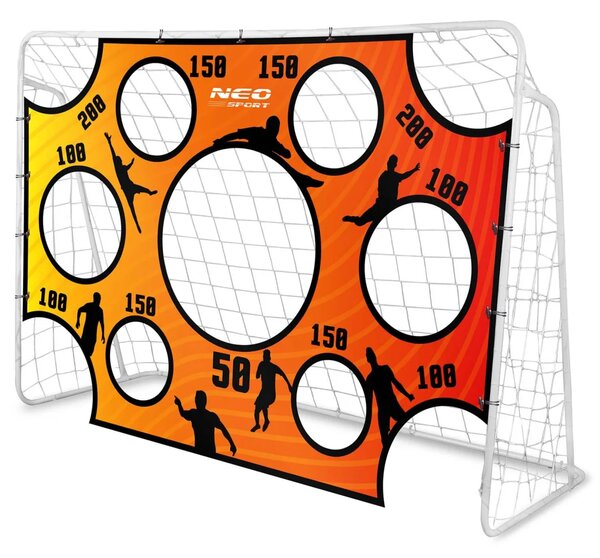 Podloga za preciznost golova Neo-Sport, 215 × 150 cm, crvena, var. 1478