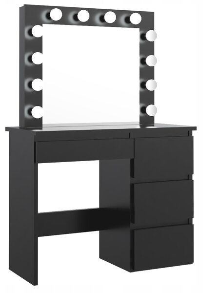 Toaletni stol – Hollywood Vanity Black