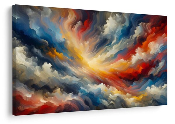 Slika apstraktna oluja