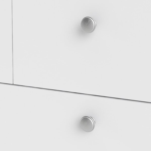 Bijela visoka komoda 82x99 cm Madrid – Tvilum