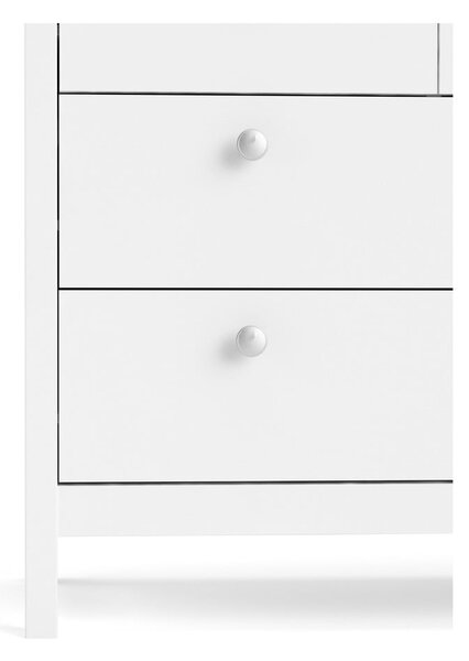 Bijela niska komoda 159x80 cm Madrid – Tvilum