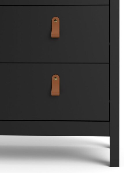 Crna vitrina 78x199 cm Madrid – Tvilum