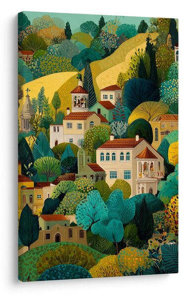 Slika čarolija šarene krajine