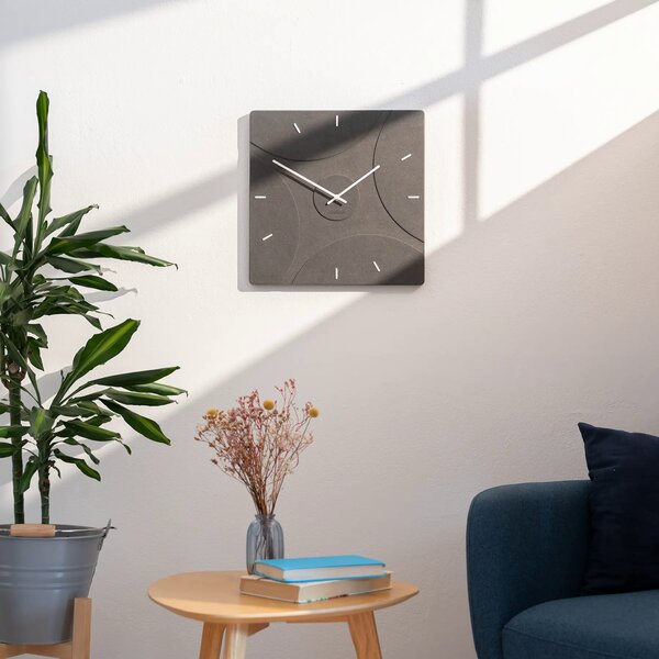 Zidni sat Luxhora Quadriva Black 11 boja kazaljki
