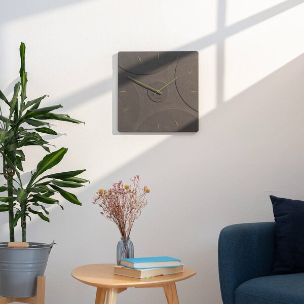 Zidni sat Luxhora Quadriva Black 11 boja kazaljki