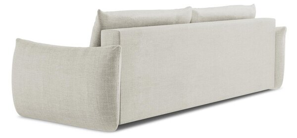 Bež sklopiva sofa 230 cm Leila – Makamii