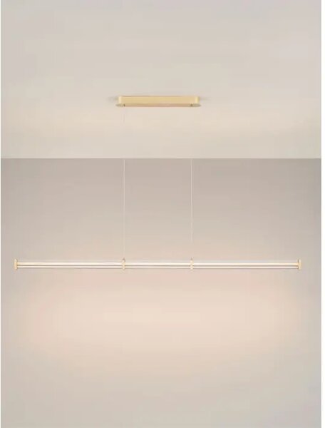 PHEME LED VISILICA ZLATNA 21W IP20 2700K TRIAK PRIGUŠLJIVA NL9214131