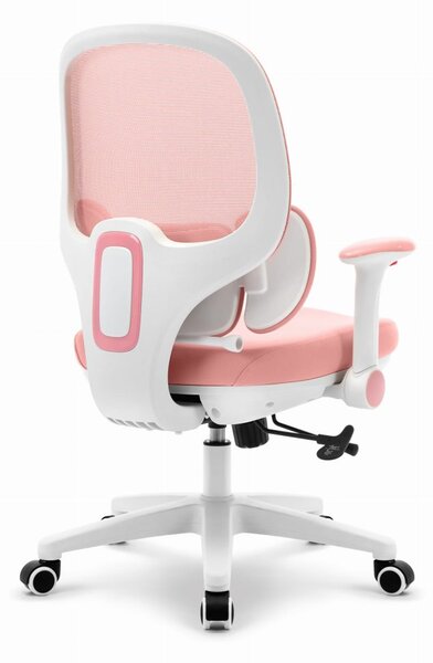 Ergonomska roza dječja stolica HC-999 - tkanina