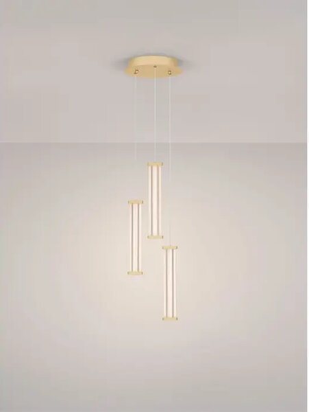 PHEME LED VISILICA ZLATNA 13W IP20 3000K TRIAK PRIGUŠLJIVA NL9214136