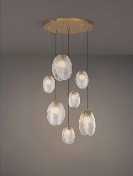 SHELINA LED VISILICA MESING/STAKLO 22W IP20 3000K TRIAK PRIGUŠLJIVA NL9333225