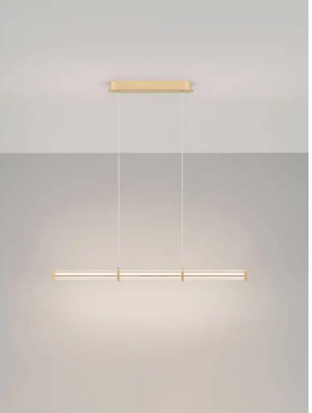 PHEME LED VISILICA ZLATNA 13W IP20 3000K TRIAK PRIGUŠLJIVA NL9214132