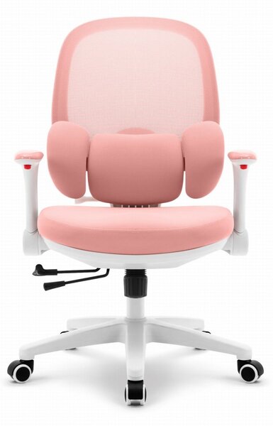 Ergonomska roza dječja stolica HC-999 - tkanina