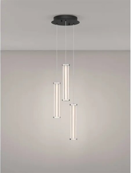 PHEME LED VISILICA CRNA 13W IP20 3000K TRIAK PRIGUŠLJIVA NL9214148