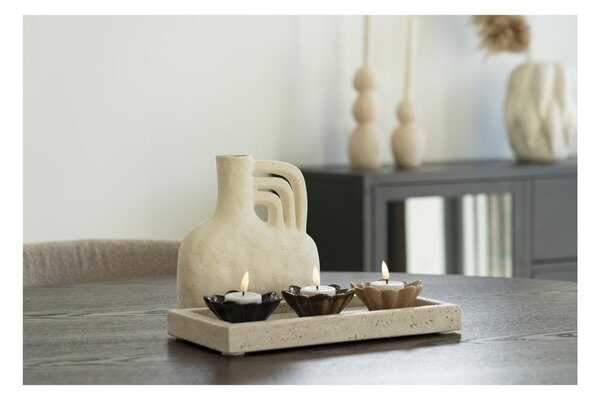 Kameni ukrasni pladanj 15x30,5 cm Travertine – House Nordic