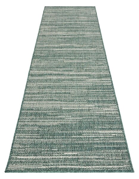 Zeleni vanjski tepih staza 350x80 cm Gemini - Elle Decoration