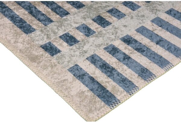 Plavo-sivi tepih 80x50 cm - Vitaus