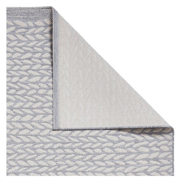 Sivo-bež vanjski tepih 170x120 cm Coast - Think Rugs