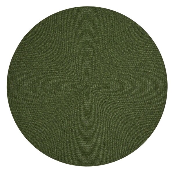 Zeleni okrugli vanjski tepih ø 150 cm - NORTHRUGS