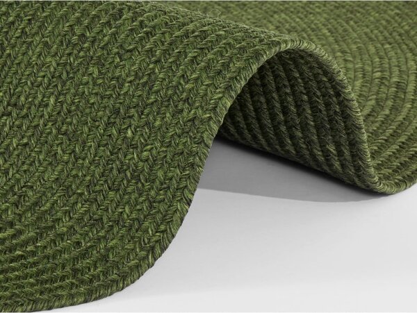 Zeleni okrugli vanjski tepih ø 150 cm - NORTHRUGS