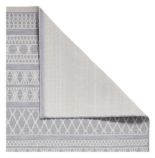 Sivo-bež vanjski tepih 170x120 cm Coast - Think Rugs