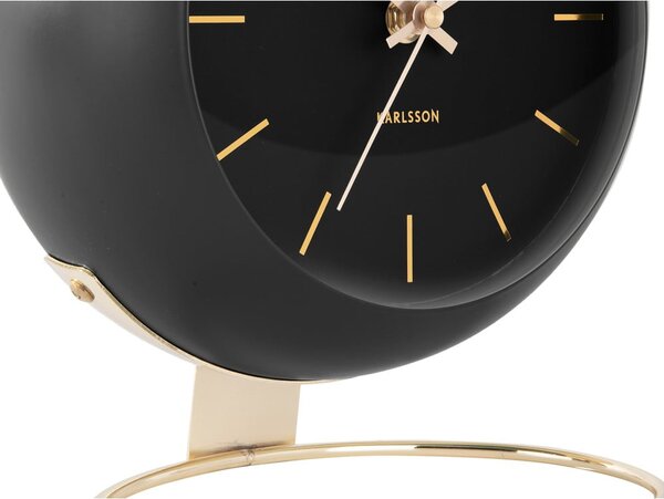 Stolni sat ø 21 cm Globe – Karlsson