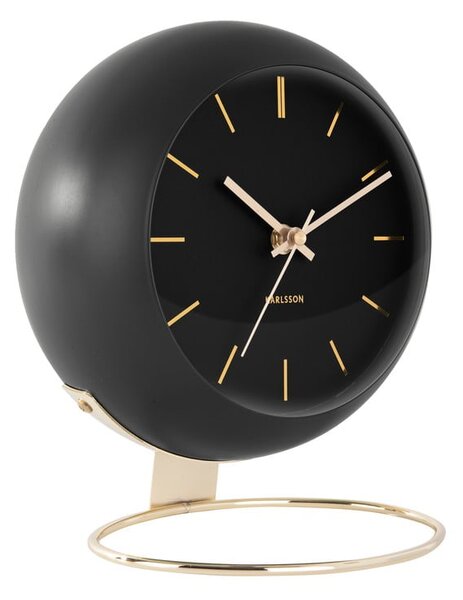 Stolni sat ø 21 cm Globe – Karlsson