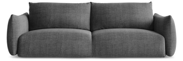 Tamno siva sklopiva sofa 230 cm Leila – Makamii