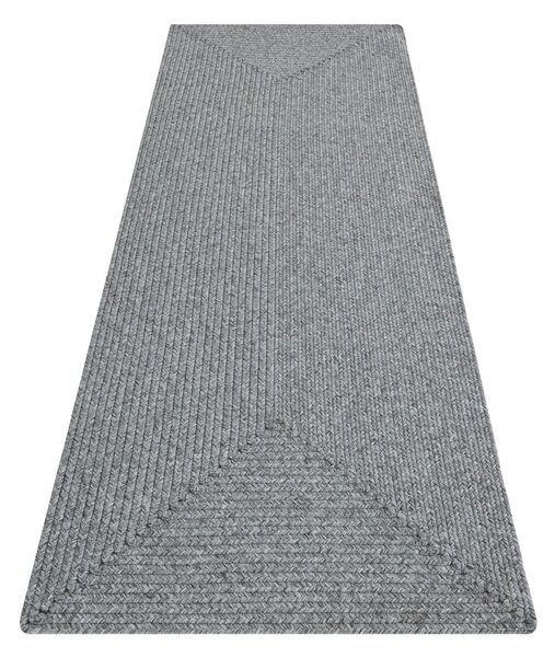 Sivi vanjski tepih 200x80 cm - NORTHRUGS