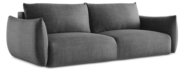 Tamno siva sklopiva sofa 230 cm Leila – Makamii