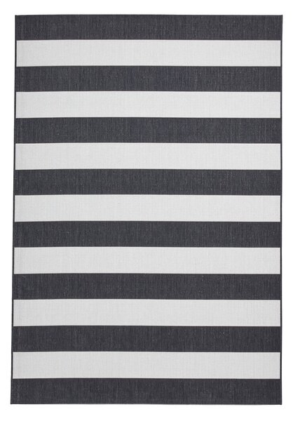Bijelo-crni vanjski tepih 230x160 cm Santa Monica - Think Rugs