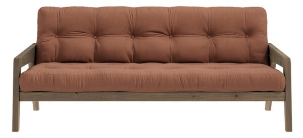 Narančasti kauč na razvlačenje 204 cm Grab - Karup Design