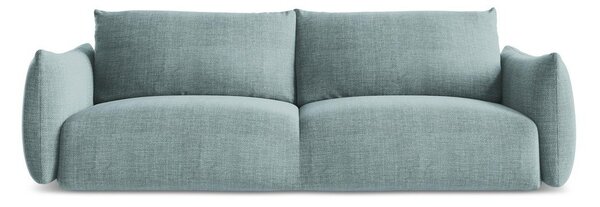 Plava sklopiva sofa 230 cm Leila – Makamii