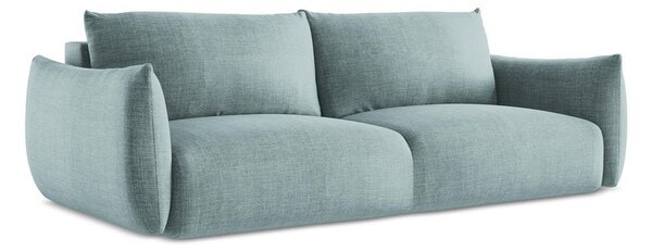 Plava sklopiva sofa 230 cm Leila – Makamii