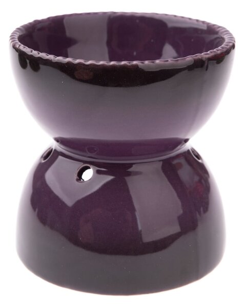 Ljubičasta keramička aroma lampa Dakls, visina 11,5 cm