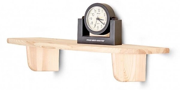 ATMOWOOD Drvena zidna polica 60 cm