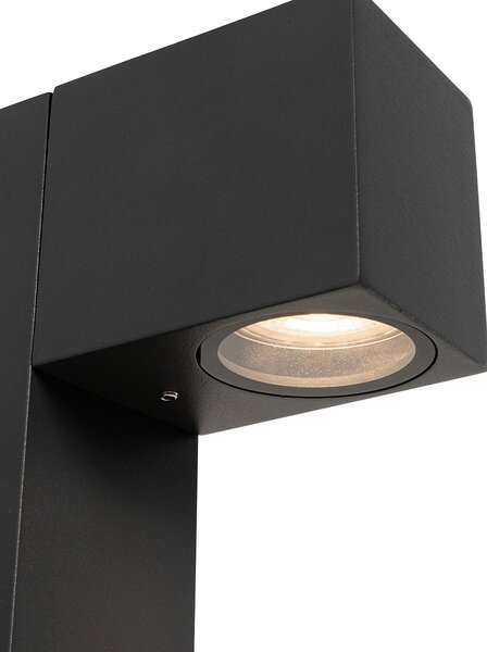 Industrijska vanjska podna svjetiljka tamno siva 80 cm IP44 - Baleno